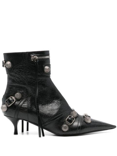 Cagole 55mm leather boots by BALENCIAGA