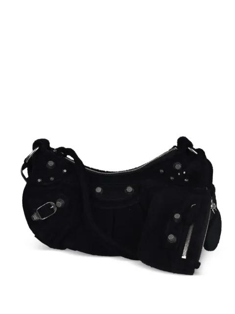 Cagole silver-tone tote bag by BALENCIAGA