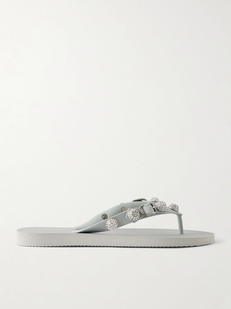 Cagole studded TPU sandals by BALENCIAGA