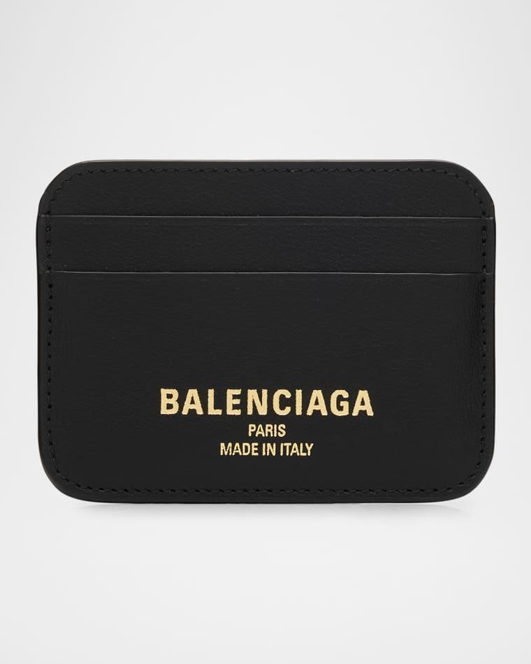 Cash 2.0 Leather Card Holder by BALENCIAGA