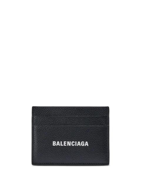 Cash logo-print card holder by BALENCIAGA