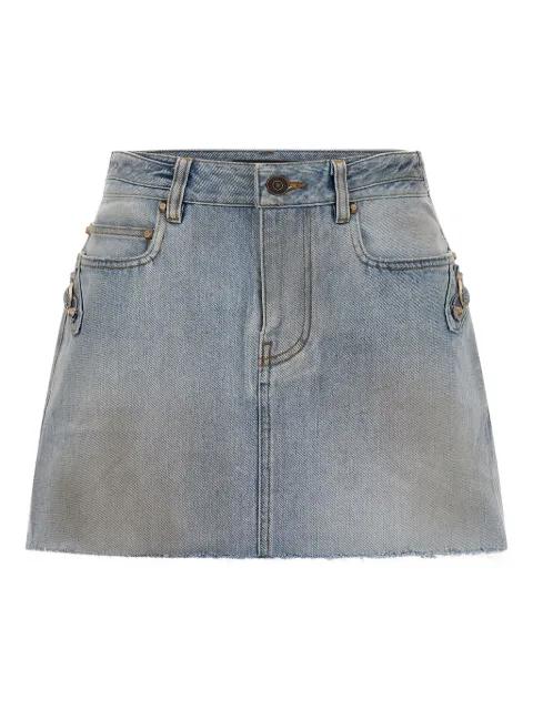 City raw-cut mini skirt by BALENCIAGA