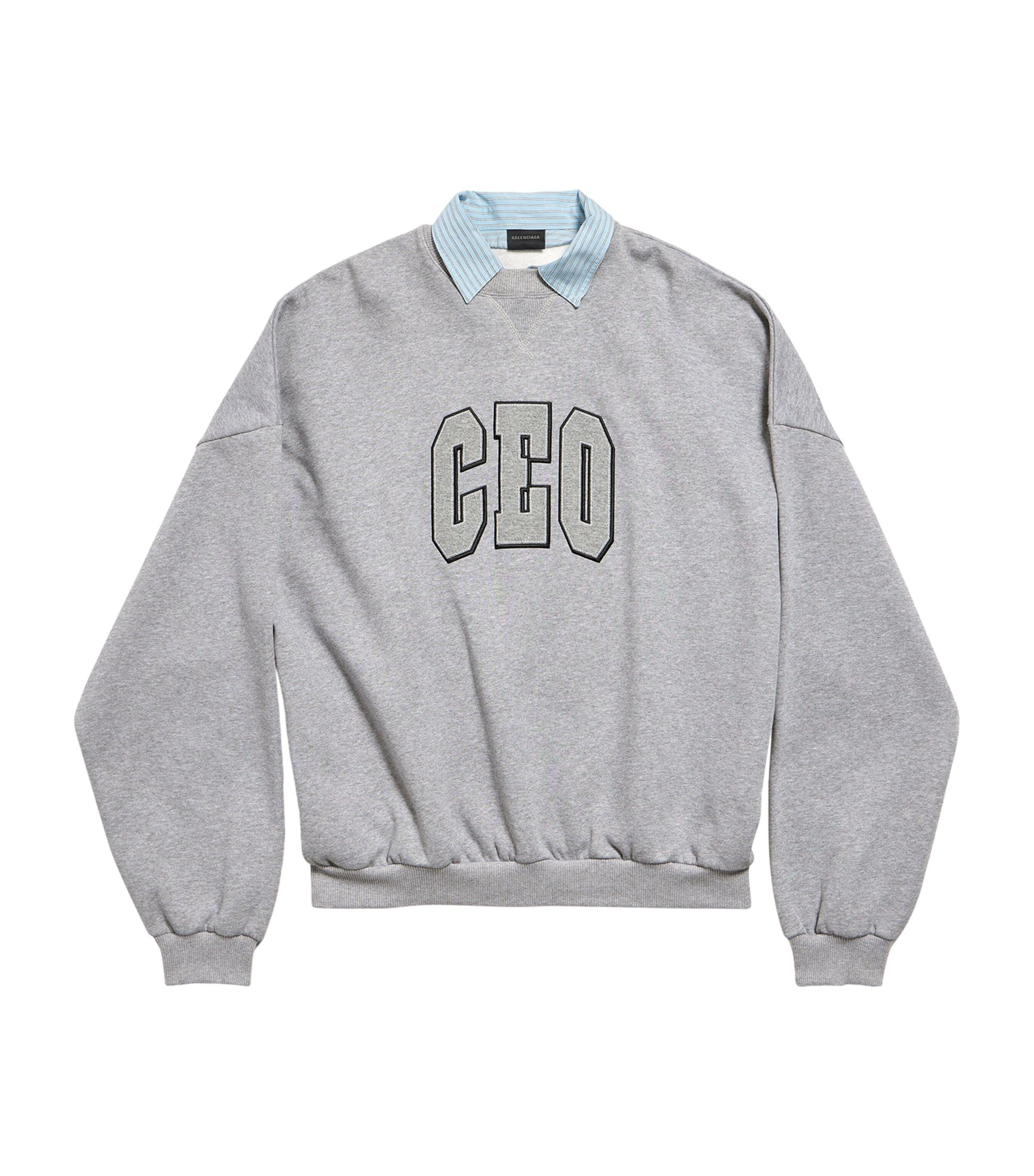 Cotton CEO Sweatshirt by BALENCIAGA
