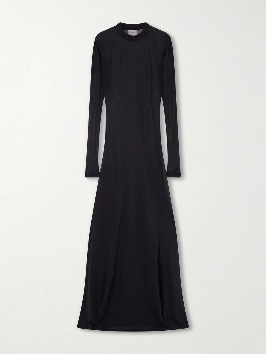 Cotton-blend maxi dress by BALENCIAGA