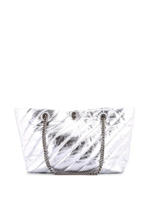 Crush Carry All Chain Quilted Leather Medium tote bag by BALENCIAGA 