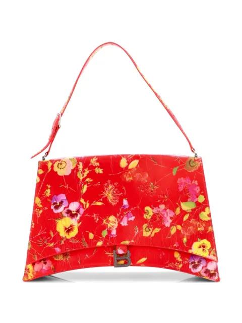 Crush Sling Printed Leather Large shoulder bag by BALENCIAGA 