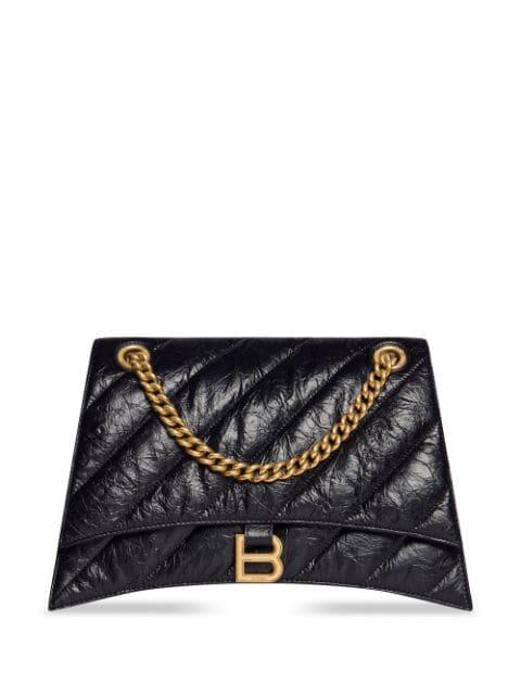 Crush quilted shoulder bag by BALENCIAGA