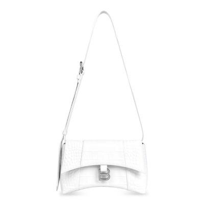 Downtown XS Shoulder Bag Crocodile Embossed by BALENCIAGA