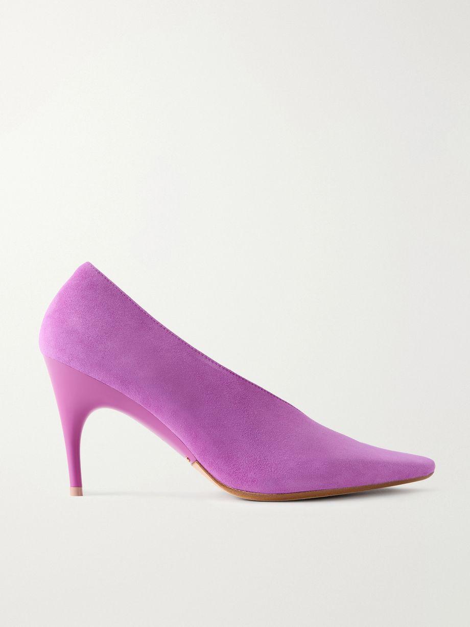 Duchesse suede pumps by BALENCIAGA