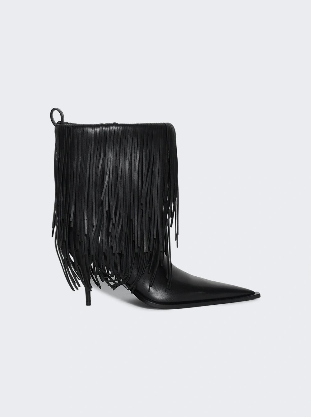 Fringe Bootie Black  | The Webster by BALENCIAGA