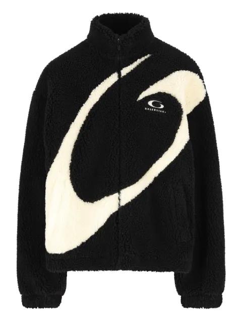 Graphic High-collar Jacket by BALENCIAGA