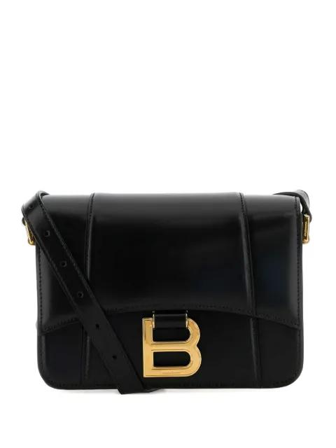 Hourglass Flap Bag leather bag by BALENCIAGA