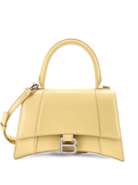 Hourglass Top Handle Bag Leather Small satchel by BALENCIAGA 