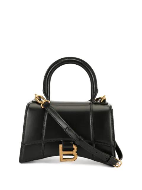 Hourglass XS top-handle bag by BALENCIAGA