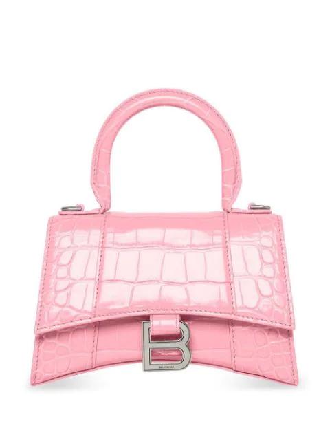 Hourglass XS top-handle bag by BALENCIAGA
