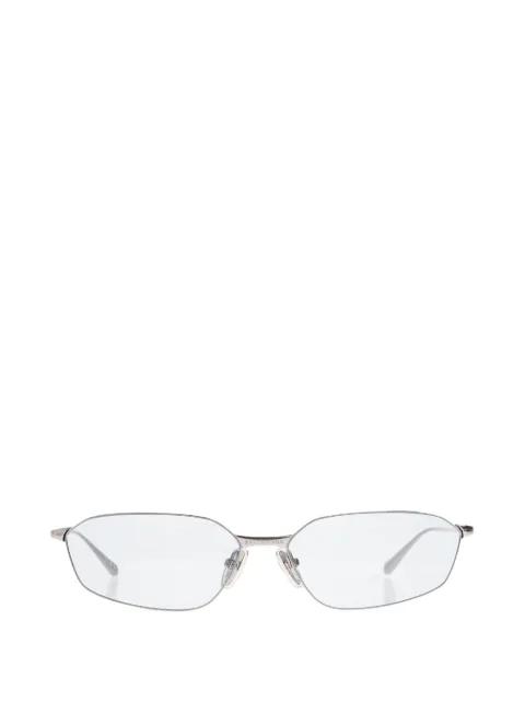 Invisible 2.0 oval-frame sunglasses by BALENCIAGA