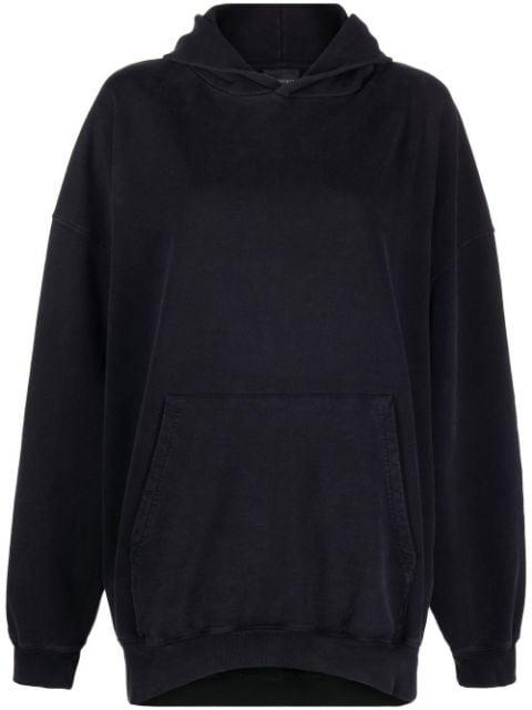 Large Fit long-sleeve hoodie by BALENCIAGA