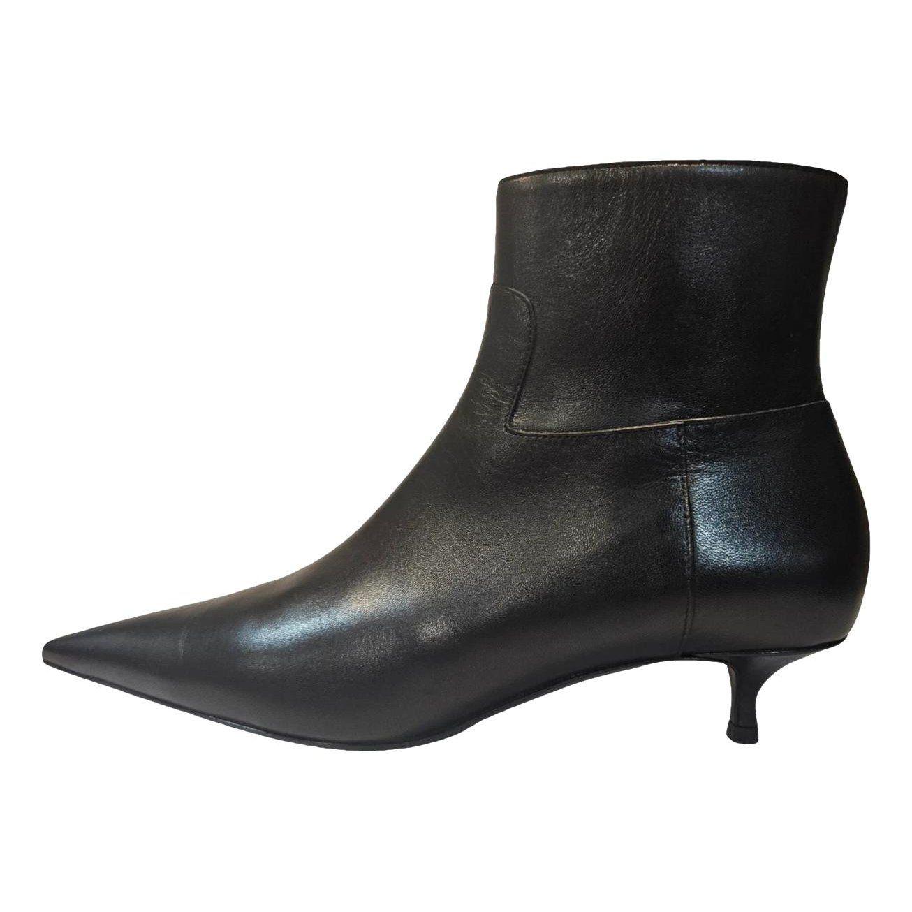Leather boots by BALENCIAGA