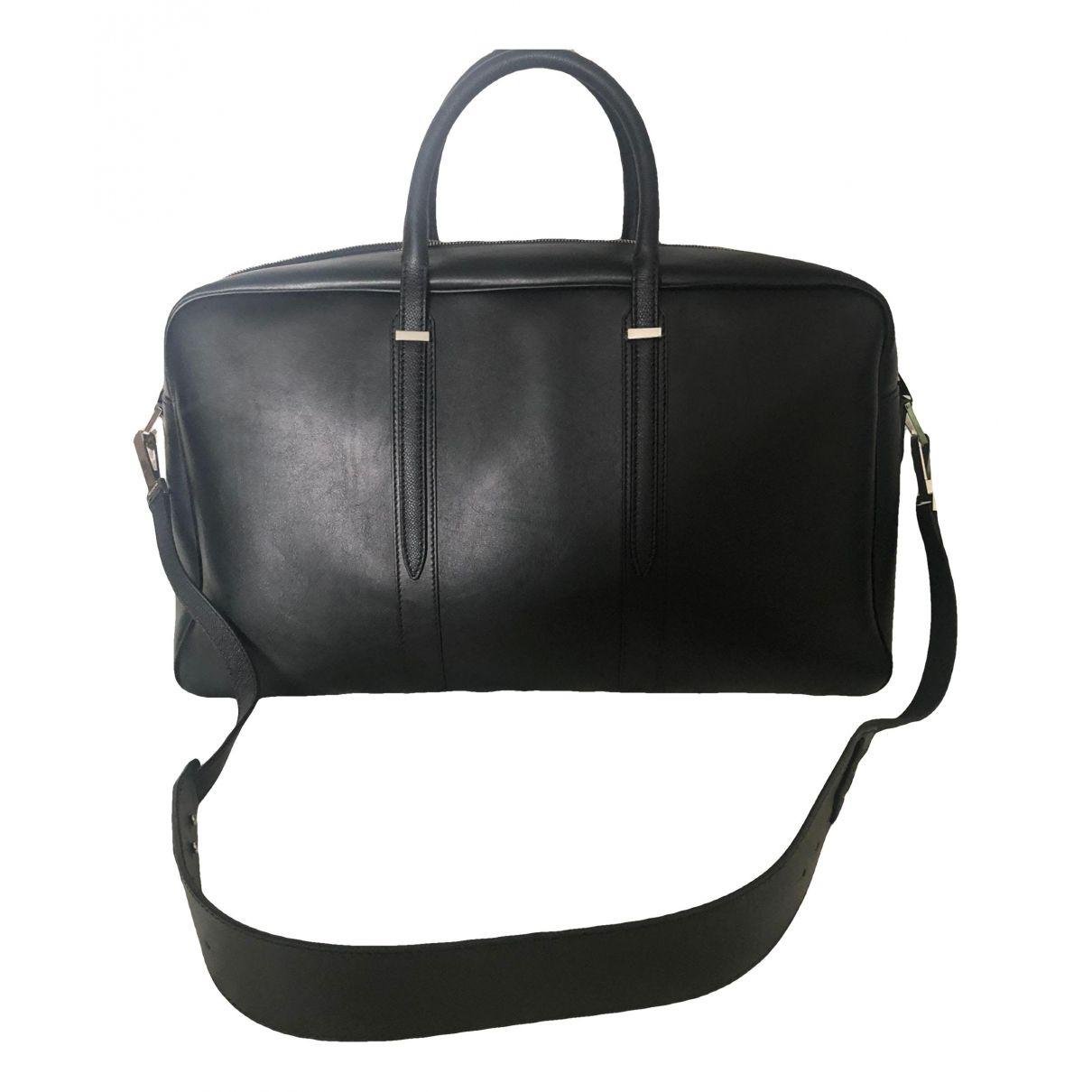Leather travel bag by BALENCIAGA