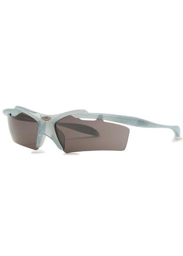 Mask wrap-around sunglasses by BALENCIAGA