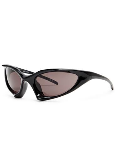 Mask wrap-around sunglasses by BALENCIAGA