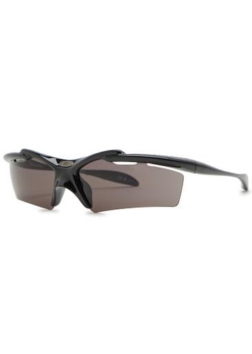 Mask wrap-around sunglasses by BALENCIAGA