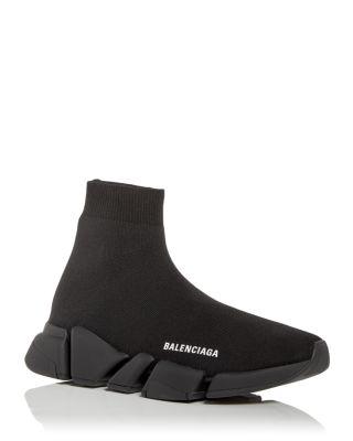 Men's Speed 2.0 Knit High Top Sneakers by BALENCIAGA