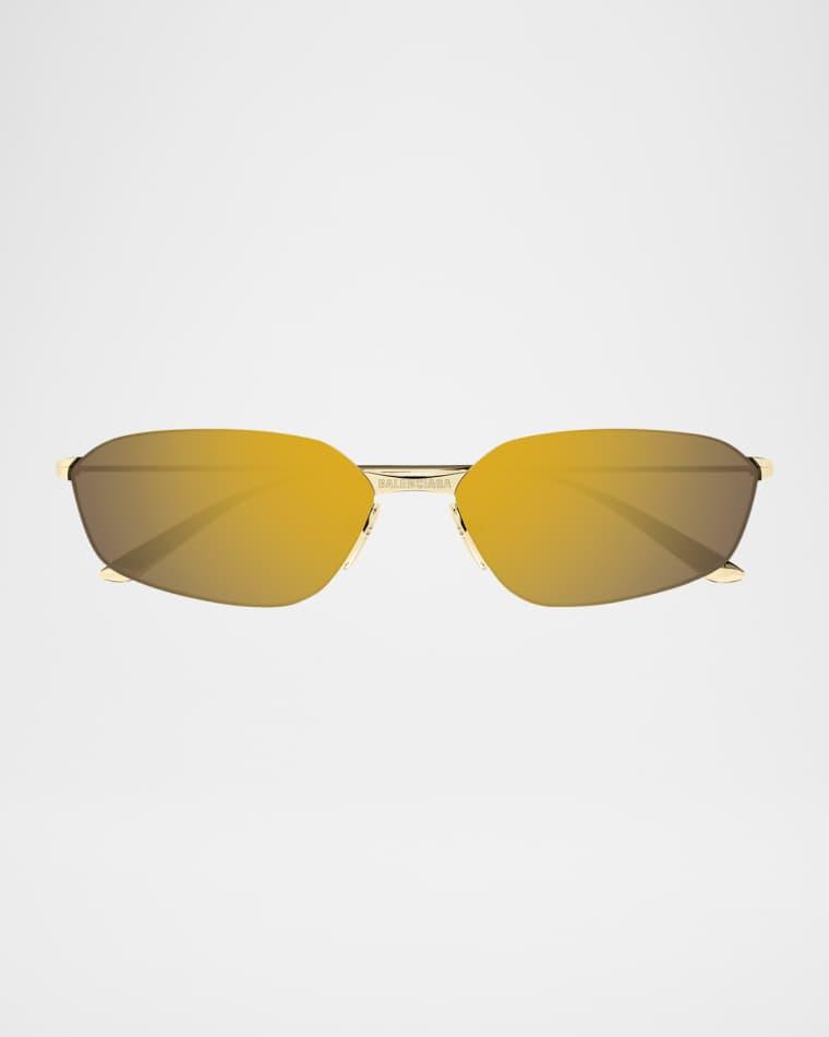 Metal Square Sunglasses by BALENCIAGA