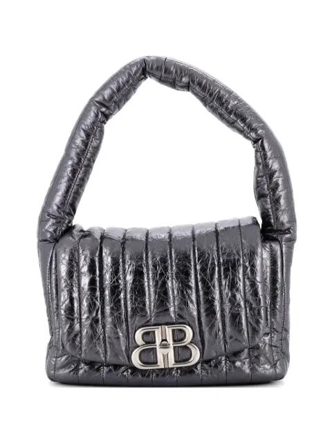 Monaco Sling Bag Padded Quilted Leather Small shoulder bag by BALENCIAGA 