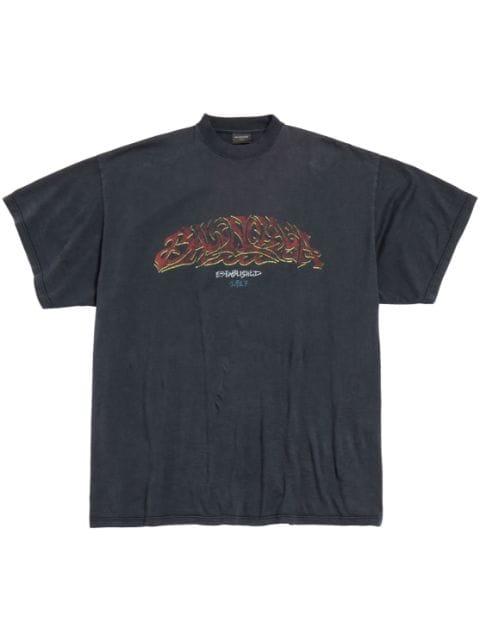 Offshore cotton T-shirt by BALENCIAGA