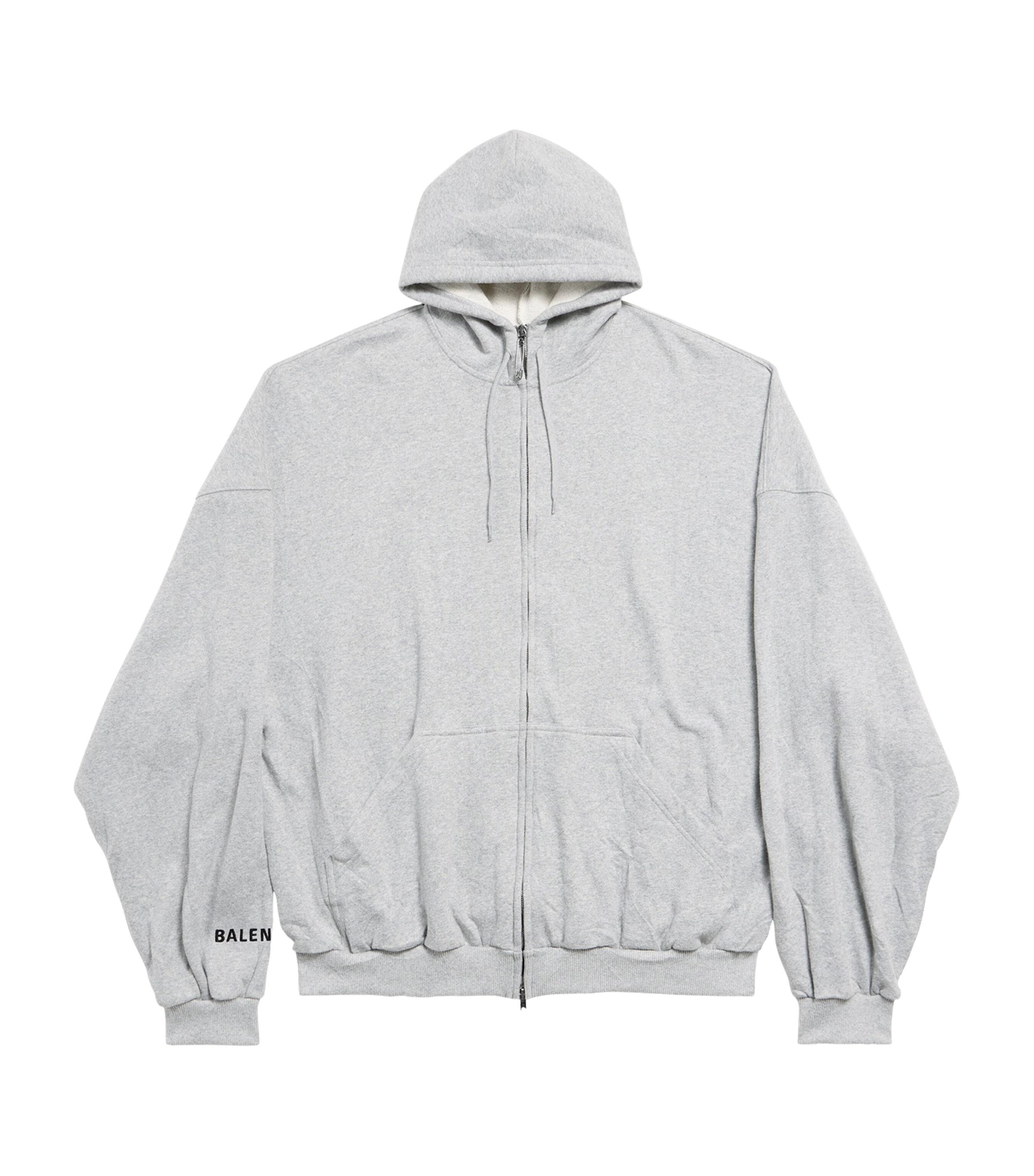 Oversized Cotton Alien Hoodie by BALENCIAGA