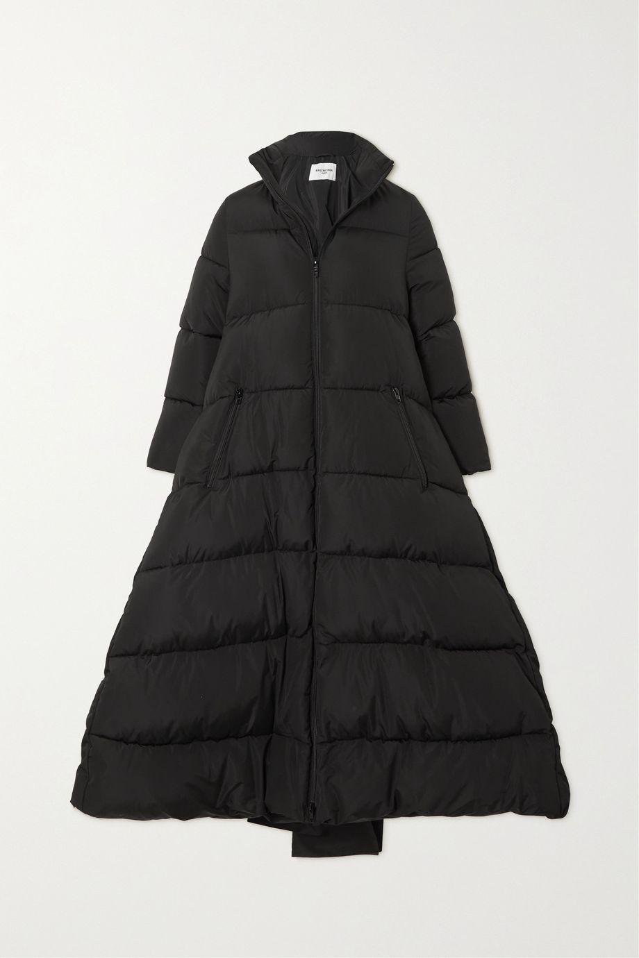 Oversized quilted padded shell coat by BALENCIAGA