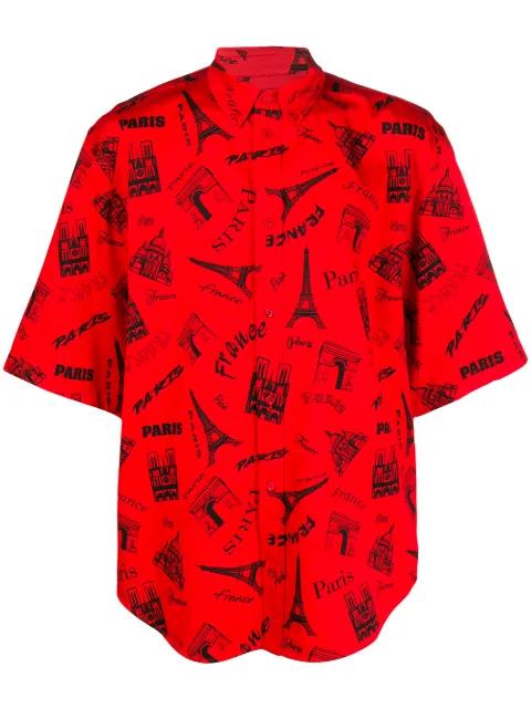 Paris Resto short-sleeved shirt by BALENCIAGA