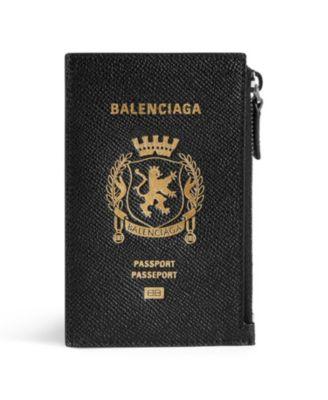 Passport Long Coin and Card Holder by BALENCIAGA