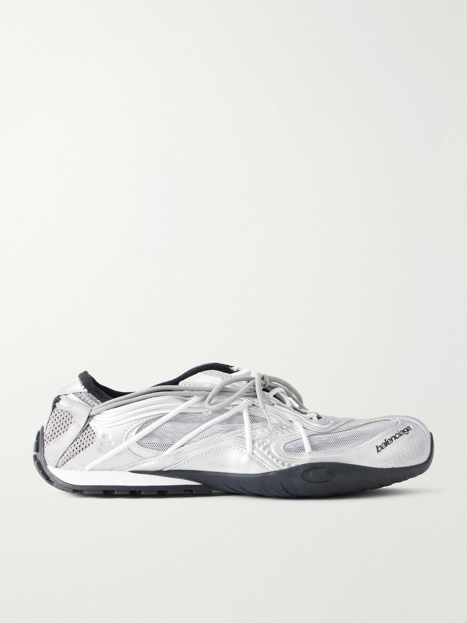 Radar rubber-trimmed slip-on sneakers by BALENCIAGA