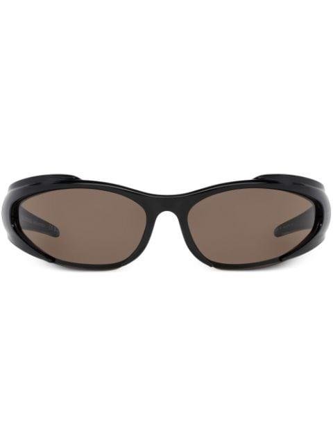 Reverse Xpander rectangle-frame sunglasses by BALENCIAGA