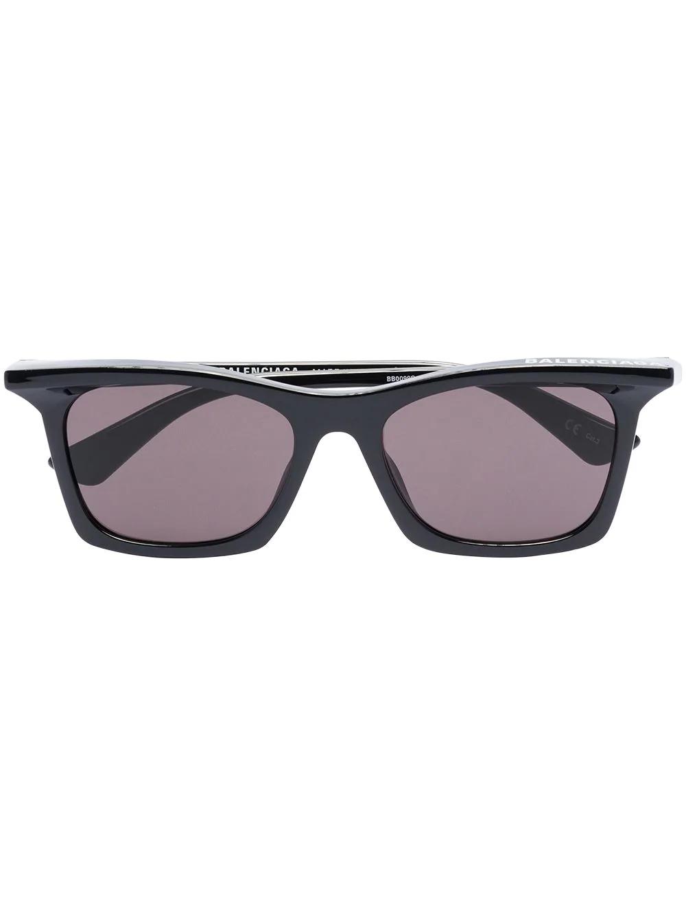 Rim rectangle-frame sunglasses by BALENCIAGA