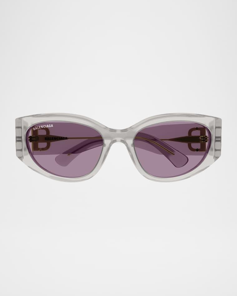 Round Acetate Sunglasses by BALENCIAGA