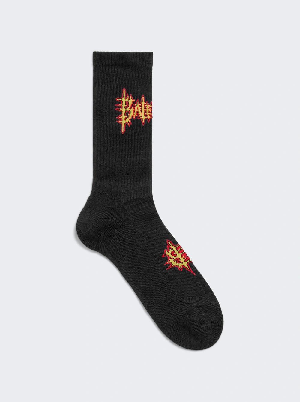 Sacré Cœur Socks Black And Yellow  | The Webster by BALENCIAGA