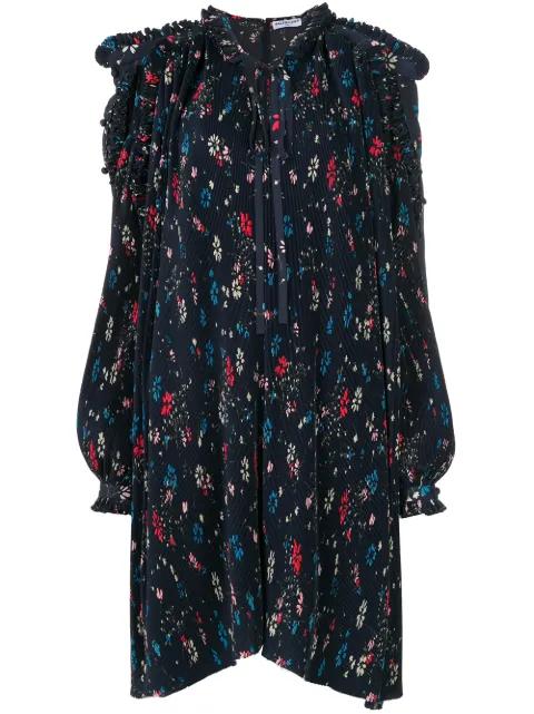 Semi Fitted Flou Dress by BALENCIAGA
