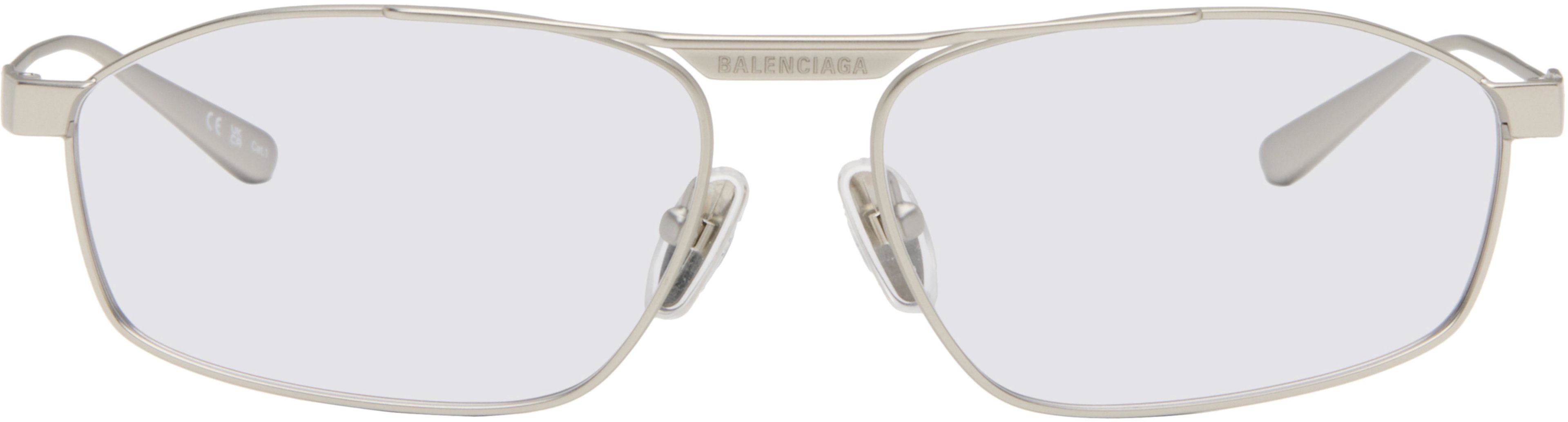 Silver Tag 3.0 D-Frame Sunglasses by BALENCIAGA
