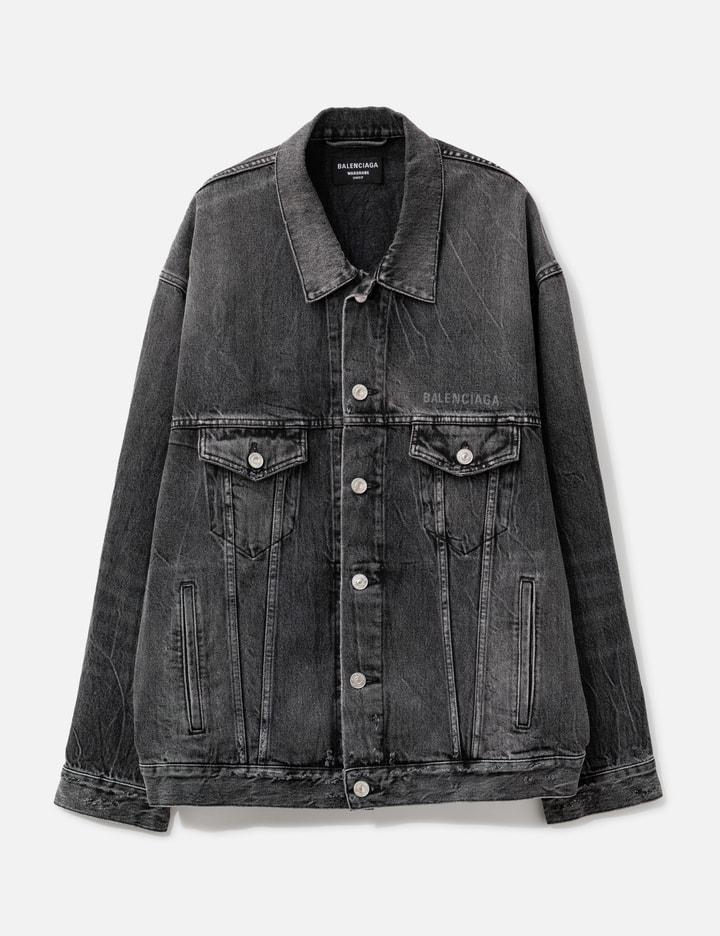 Smiley Denim Jacket by BALENCIAGA