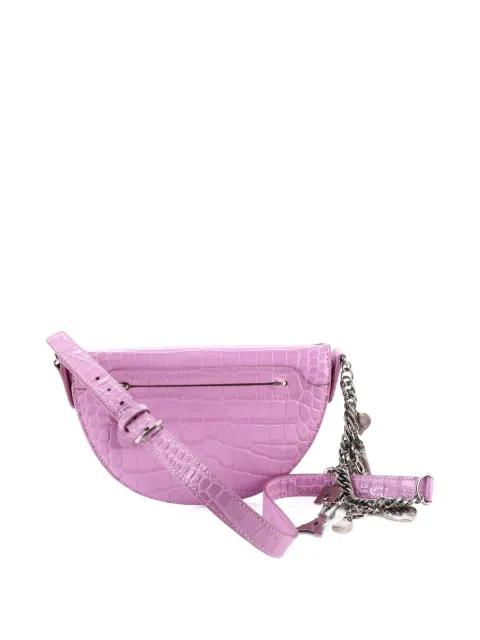 Souvenir Crocodile Embossed Leather XXS belt bag by BALENCIAGA 