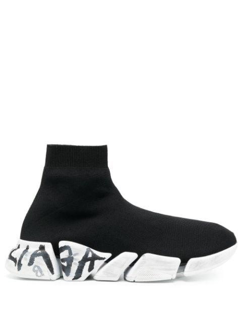 Speed 2.0 graffiti sneakers by BALENCIAGA
