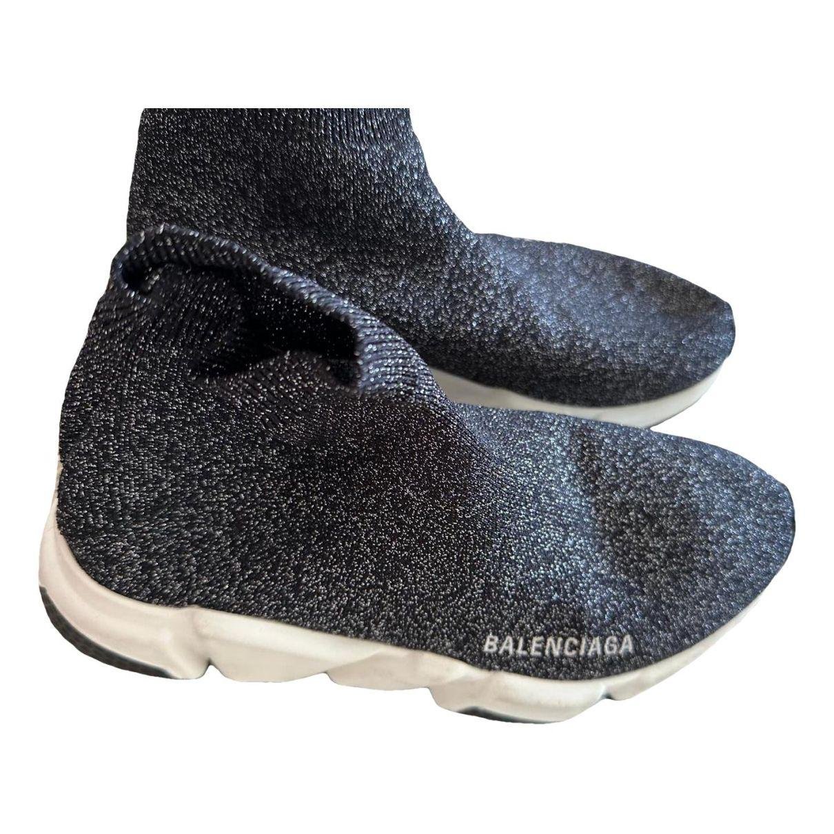 Speed glitter trainers by BALENCIAGA