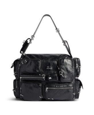 Superbusy Large Sling Bag with Piercings by BALENCIAGA