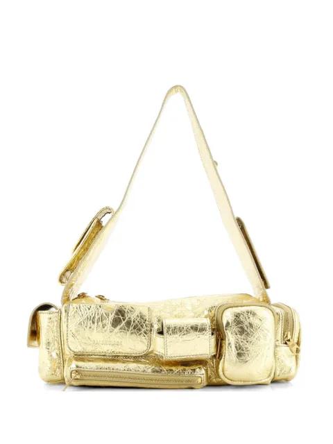 Superbusy Multi-Pocket Sling Bag Leather Small hobo bag by BALENCIAGA 