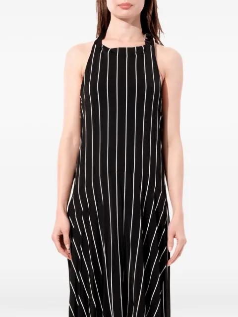 Tablier pinstripe dress by BALENCIAGA