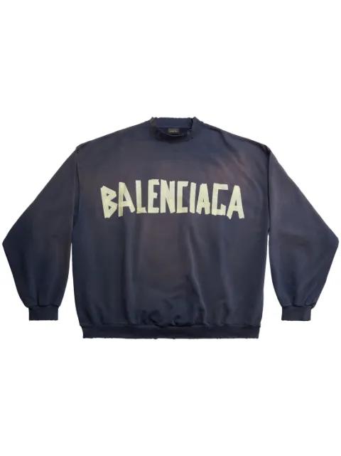 Tape Type crew-neck sweatshirt by BALENCIAGA