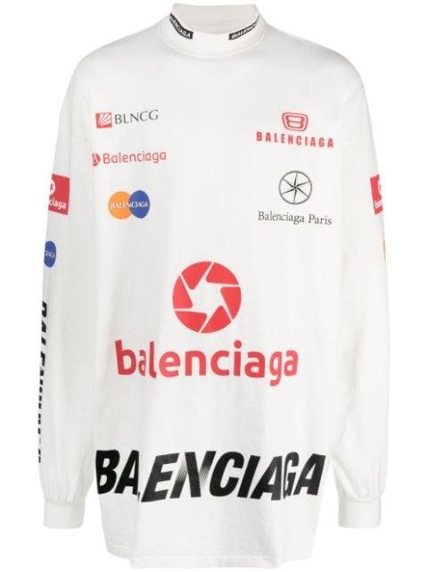 Top League long-sleeve T-shirt by BALENCIAGA
